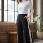 Women’s Classic Ladies Palazzo – Comfortable Everyday & Office Pant